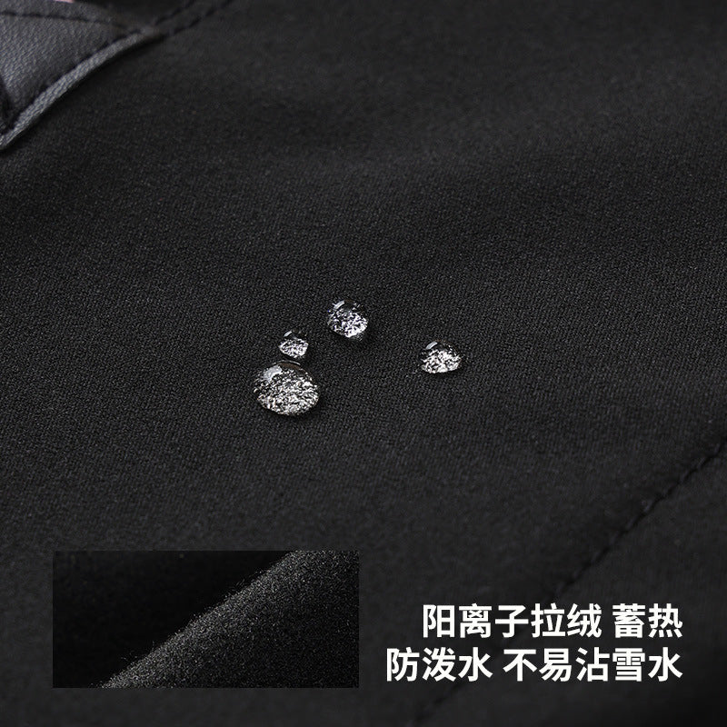 Winter Ski Face Mask for Men and Women Warm Thickened Velvet Autumn Outdoor Windproof Cold-proof Riding Mask Cross-Border